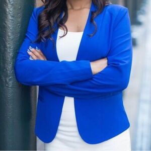 Ovi Blue Blazer Size Small